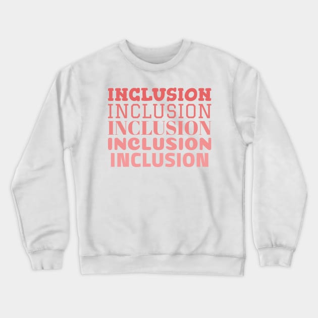 Inclusion 5 by Kristalin Davis Crewneck Sweatshirt by Kristalin Davis